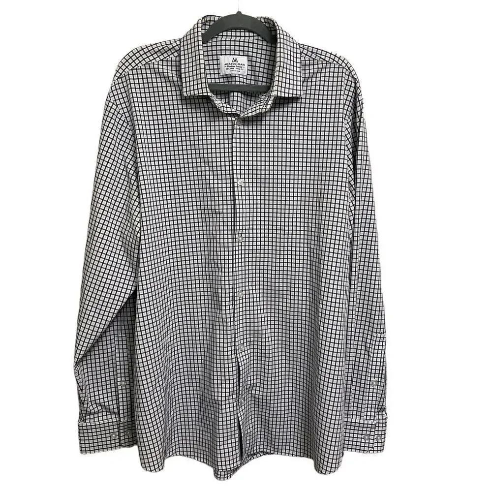 Mizzen + Main Men’s Button Up Shirt Size XXL
